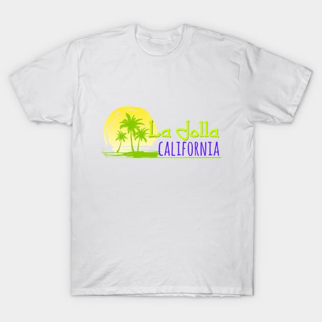 Life's a Beach: La Jolla, California T-Shirt by Naves